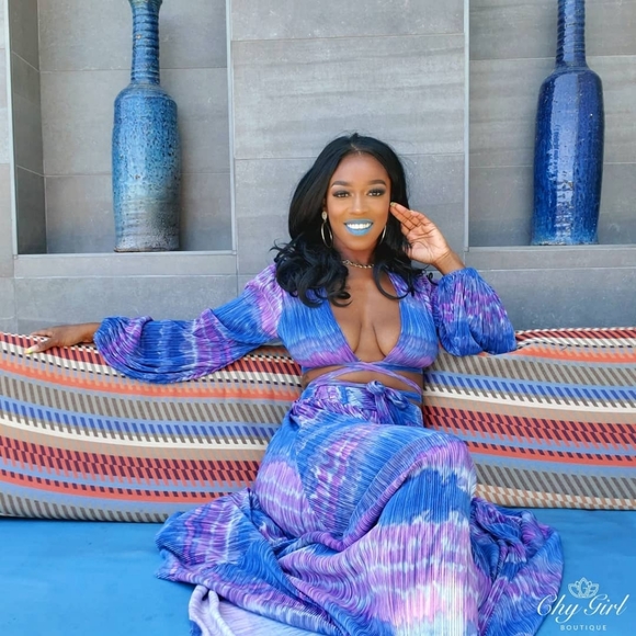 Goddess - 2 Piece Maxi Skirt Set FINAL SALE - Picture 3 of 5